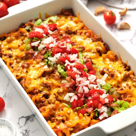 cheesburger casserole