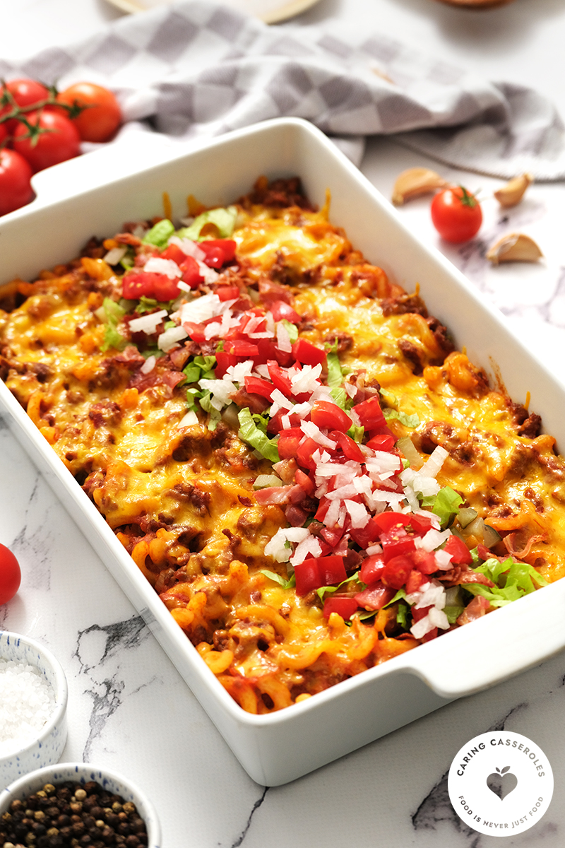 cheesburger casserole