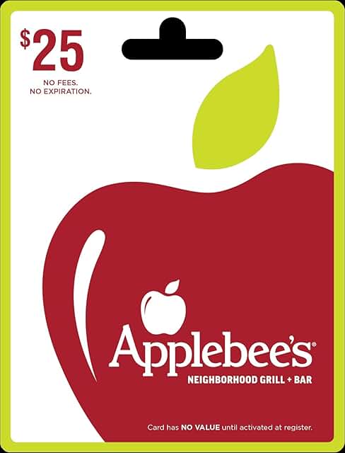 Applebees gift card