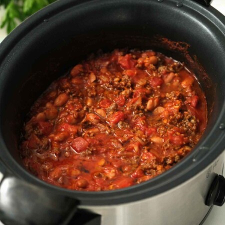 chili recipe in slow cooker