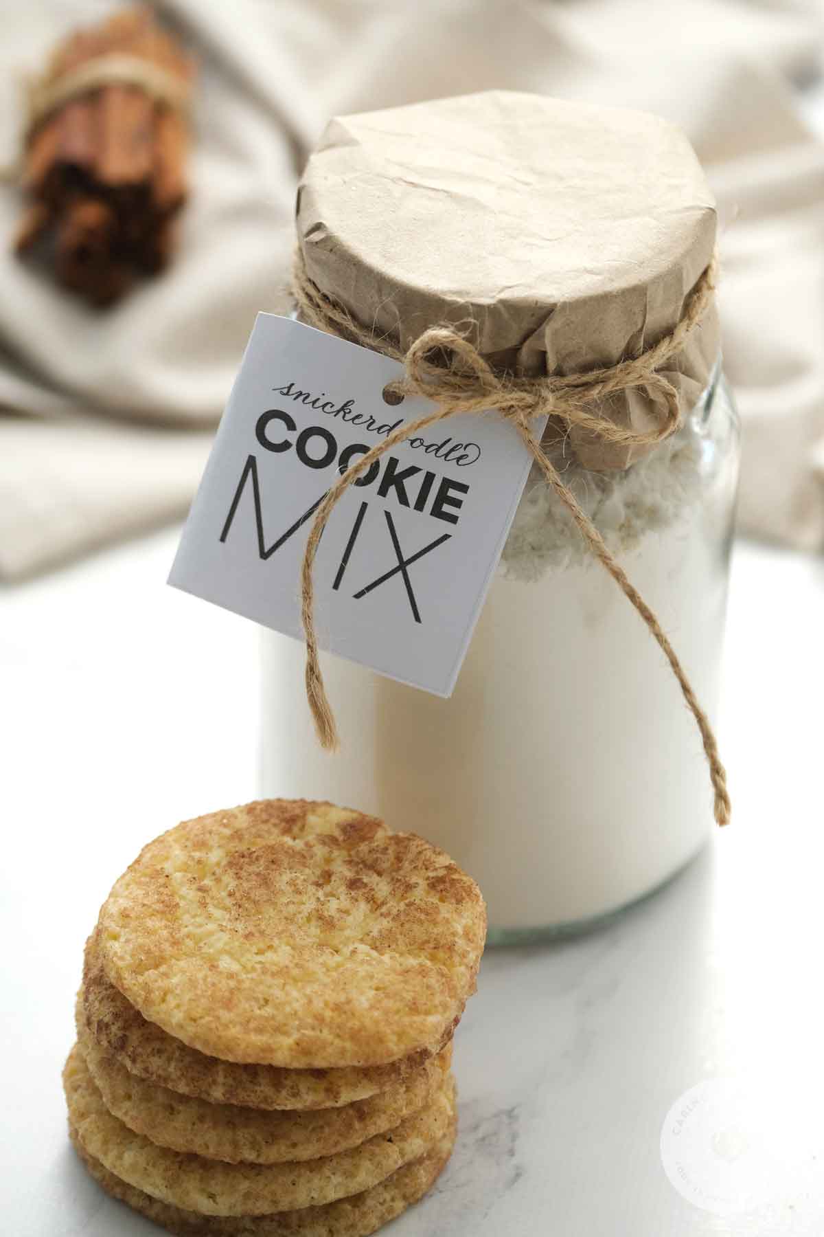 *ニッキー* オーダーページ Snickerdoodle Cookie Mix in a Jar – A Sweet and Thoughtful Gift